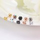 10 Pairs Stainless CZ Stud Earrings For Women Men Tragus Helix Round Heart Cubic Zirconia Flat Back Screw Back 20G Ear Piercing Set 2MM-5MM 10 Pairs Stainless CZ Stud Earrings For Women Men Tragus Helix Round Heart Cubic Zirconia Flat Back Screw Back 20G Ear Piercing Set 2MM-5MM